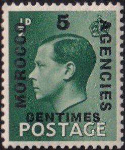 Great Britain Offices in Morocco #437 Mint