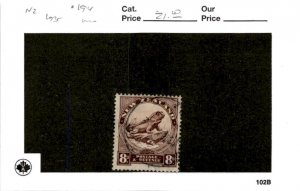 New Zealand, Postage Stamp, #194 Used, 1935 Tuatara Lizard (AB)