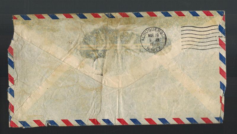 1941 USA Gooney Bird Cachet Midway Island Pacific to San Francisco CA