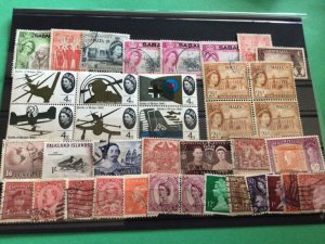 Commonwealth mounted mint & used stamps A14973