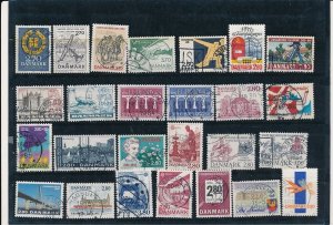 D397006 Denmark Nice selection of VFU Used stamps
