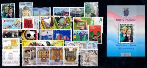 Luxembourg Luxemburg 2006 Complete Year Set  MNH