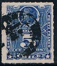 Chile 28, 5c Columbus, used, VF