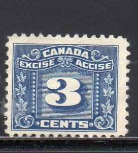 CANADA #FX64  1934  3c  THREE LEAF EXCISE TAX       F-VF USED  b