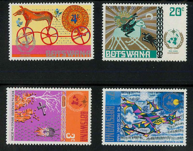 Botswana 96-99 Mint VF NH