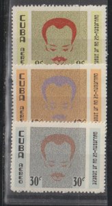 Cuba SC  C219-21 Mint Never Hinged 