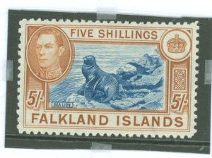 Falkland Islands #94C  Single