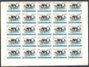 LEBANON 1968 #453-54-55 CPLT SHEETS of 50...MNH...$600.00