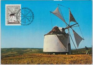 63627 - PORTUGAL - POSTAL HISTORY: MAXIMUM CARD 1971 -  ARCHITECTURE  Windmill