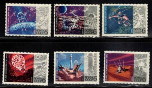 Russia Scott 4007-4012 MNH** Space set