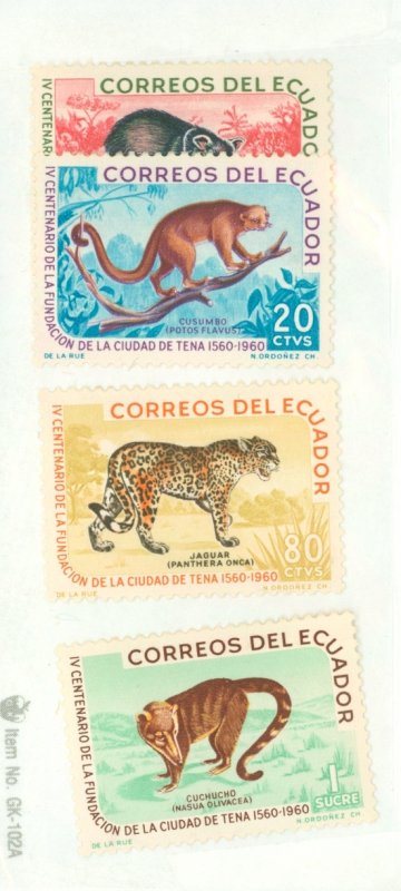 Ecuador #676-679 Unused Single (Complete Set)