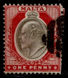 Malta #22 KEVII Definitive Issue Used