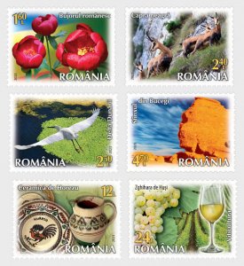 2023 Romania Picturesque Romania (6)  (Scott NA) MNH