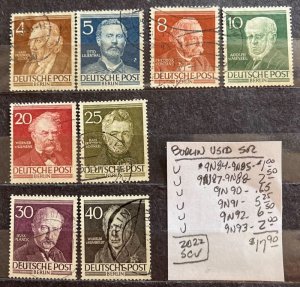 Berlin Used Selection #9N84//9N93- SCV=$17.90