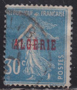 Algeria 16 Sower O/P 1924