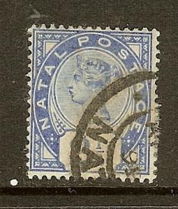 Natal, Scott #78, 2 1/2p Queen Victoria, Used