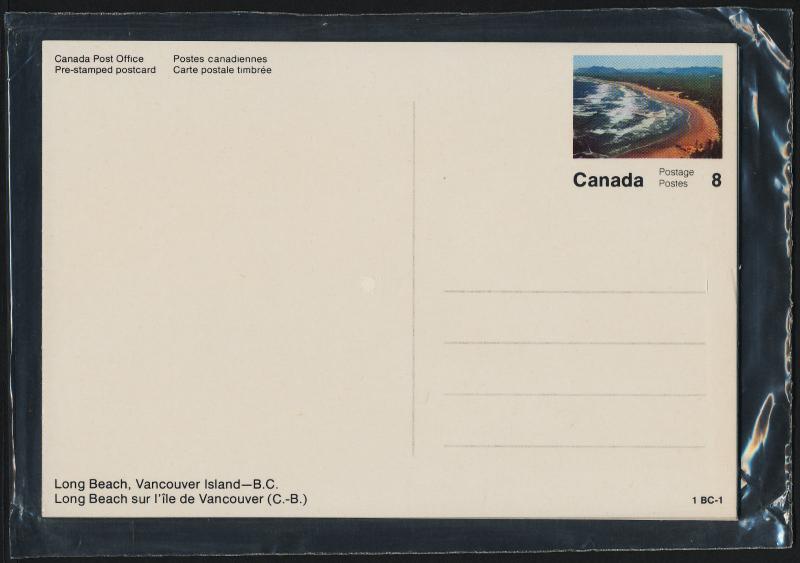 Canada UX109b 1BC-1 Set of 5 post cards in Original pack