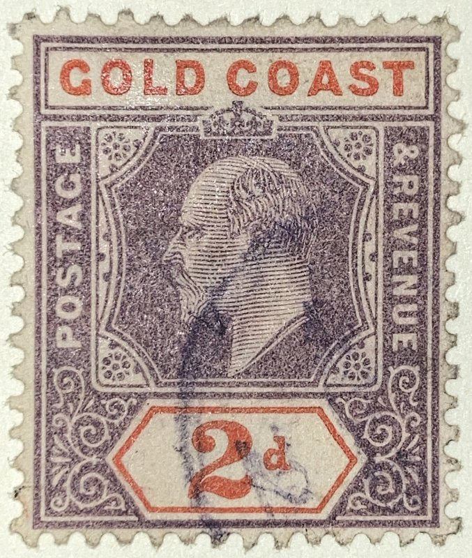 AlexStamps GOLD COAST #40 FVF Used