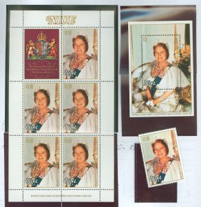 Niue #291-292  Single (Complete Set) (Queen)