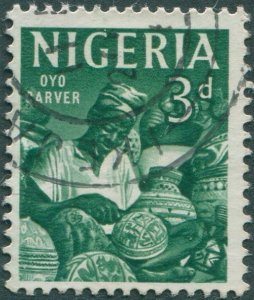 Nigeria 1961 SG93 3d Oyo Carver FU