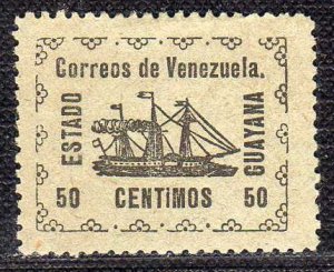 1903 - Venezuela - Guyana - Scott 04 - 50 c. - MLH