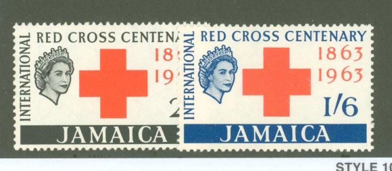 Jamaica #203-4  Single (Complete Set)