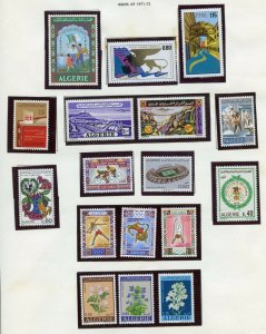 ALGERIA  SELECTION OF MINT NEVER HINGED STAMPS AS SHOWN