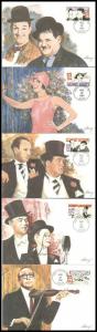 #2562-66 Comedians Maxi FDC Set