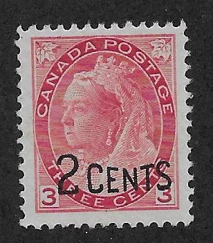 CANADA  SC# 88  FVF/MNH 1899