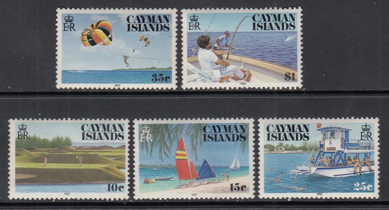 Cayman Islands 574-578 MNH VF