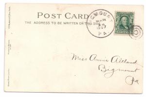 PA DPO 1907 Bigmount York County Cover Helbock scarcity 5 Easter UND Postcard