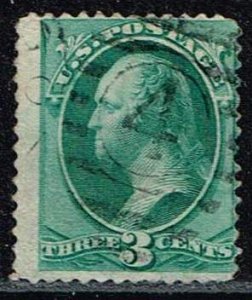 US 1870,Sc.#147 used. George Washington, First President of the U.S.A.