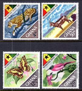 Ghana 315-318 Animals MNH VF