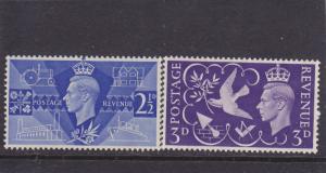 Great Britain  Scott#  264-5  MNH