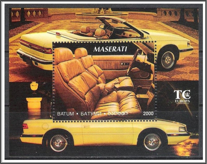 Batum 2000 Maserati Souvenir Sheet MNH