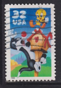 United States 3204a Sylvester & Tweety Bird 1998