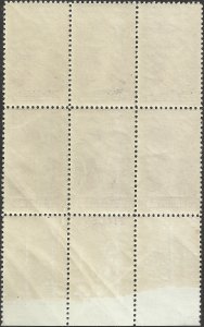 # 774 MINT NEVER HINGED Plate Block BOULDER DAM