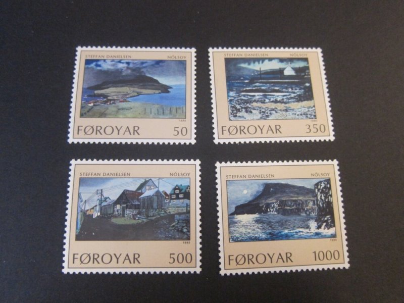 Faroe Islands 1990 Sc 212-5 set MNH