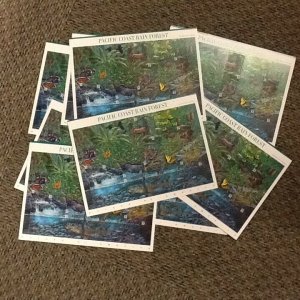 3378 Pacific Coast Rain Forest Lot of 10 sheets MNH 33 cent FV  $33