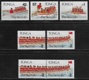 Tonga Scott #'s 778 - 782a MNH