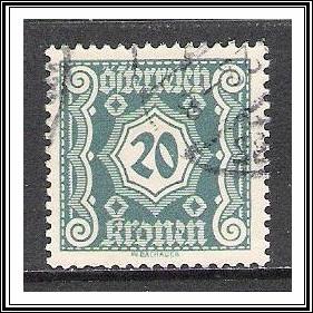 Austria #J110 Postage Due Used
