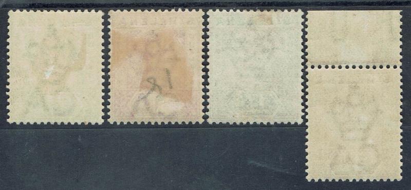 ST HELENA 1890 QV KEY TYPE 1/2D - 2D