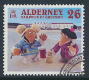 Alderney  SG A147  SC# 149 Wombles  First Day of issue cancel see scan