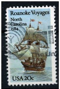 USA 1984 - Scott 2093 used - 20c, Roanoke Voyages 