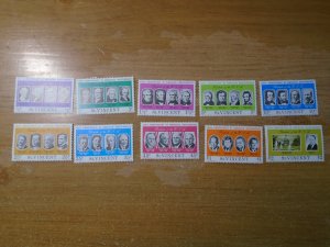 St Vincent  #  435-44  MNH