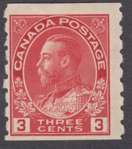 Canada - #130  King George V Admiral Coil - MHR