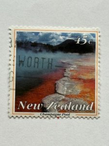 New Zealand – 1993 – Single “Geographic Place” Stamp – SC# 1155 – Used