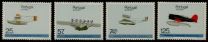 Portugal Azores 366-9 MNH Aircraft, Aviation History