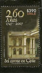 Chile  Scott  1484a   Post Office   Used