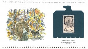 THE HISTORY OF THE U.S. IN MINT STAMPS ROBERT FROST